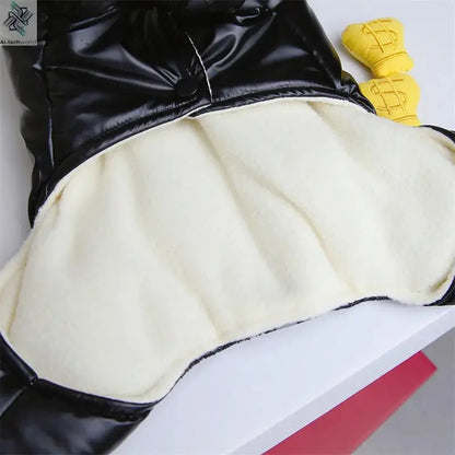 Thicken Warm Dog Jumpsuit Winter Pet Dogs Clothes for Chihuahua Coat Waterproof Hoodie Puppy Overalls Poodle Jacket Pet Apparel Ai-TechWorld 