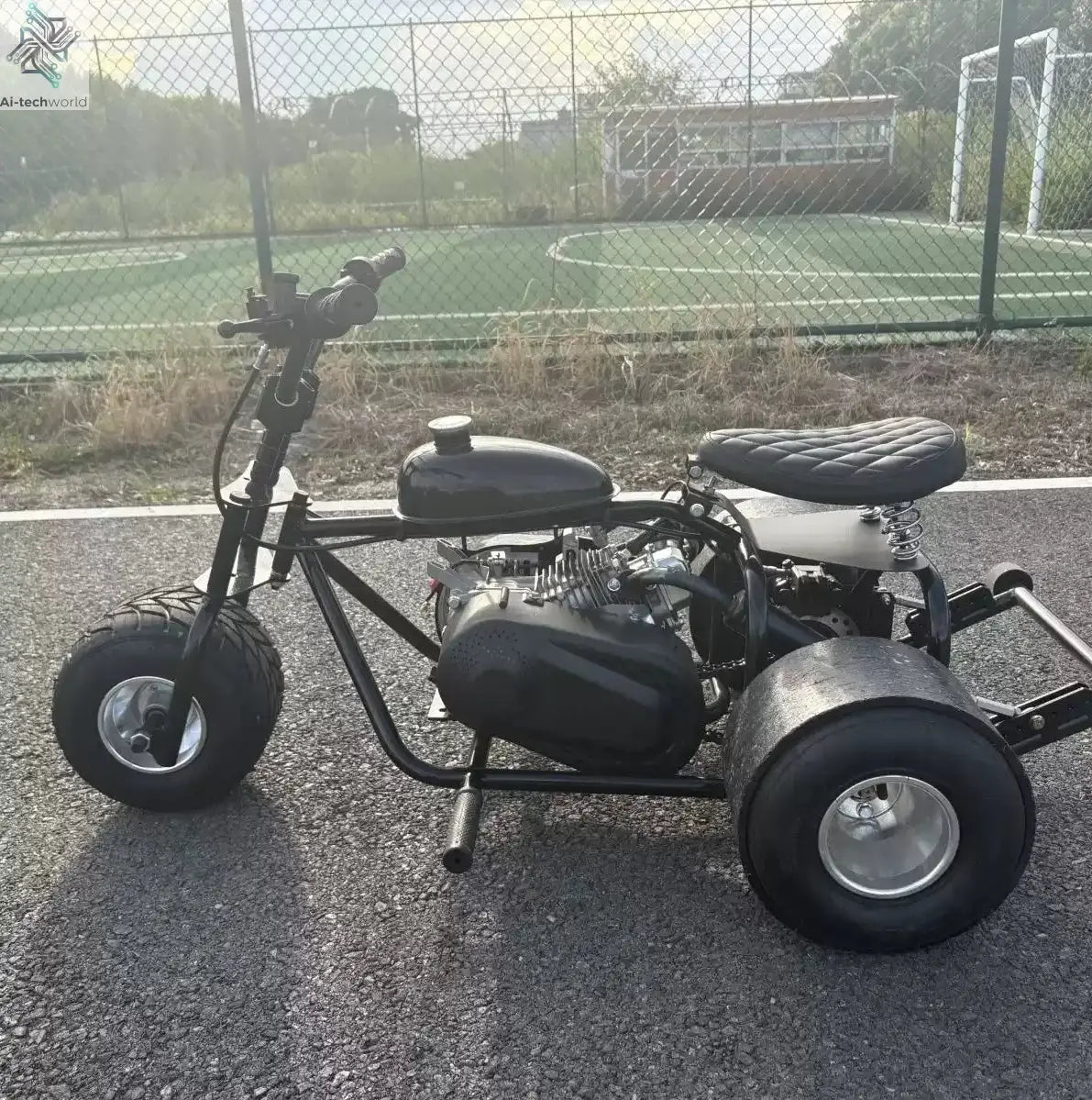 Three-wheeled karting adult-child drift racing drift-off gas-powered three-wheeler karting fuel beach buggy Ai-TechWorld 