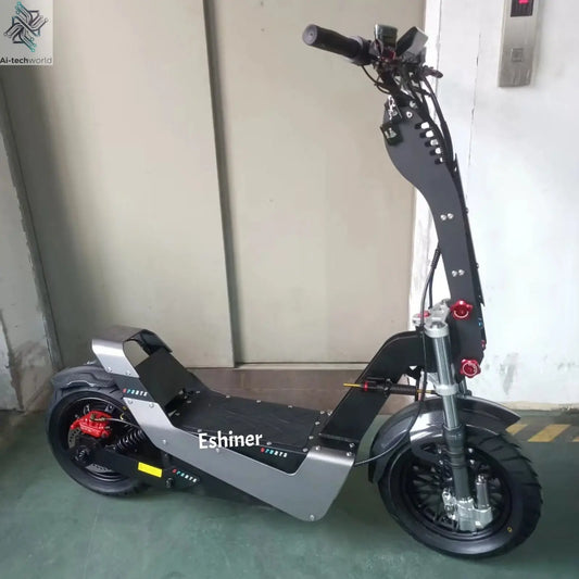 Trending F8 Fast Speed 80-90MPH 120-140KMH Electric Scooter 72V 15000W Racing Motor 180A Controller Powerful E Scooter Adults - Ai-TechWorld