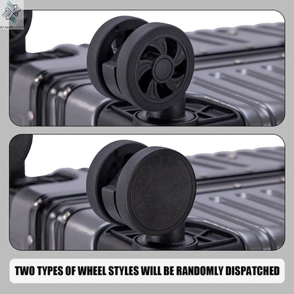 Trolley Luggage 20 24 26 28" Aluminum Frame Rolling Luggage Case USB Travel Suitcase on Wheels Combination Lock Carry on Luggage - Ai-TechWorld