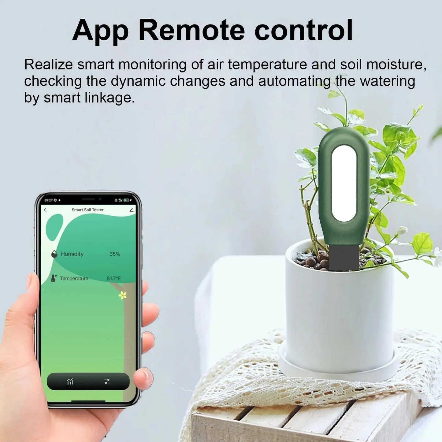 Tuya Smart Zigbee Soil Tester – Smart Temperature & Humidity Sensor for Plant Monitoring Ai-TechWorld