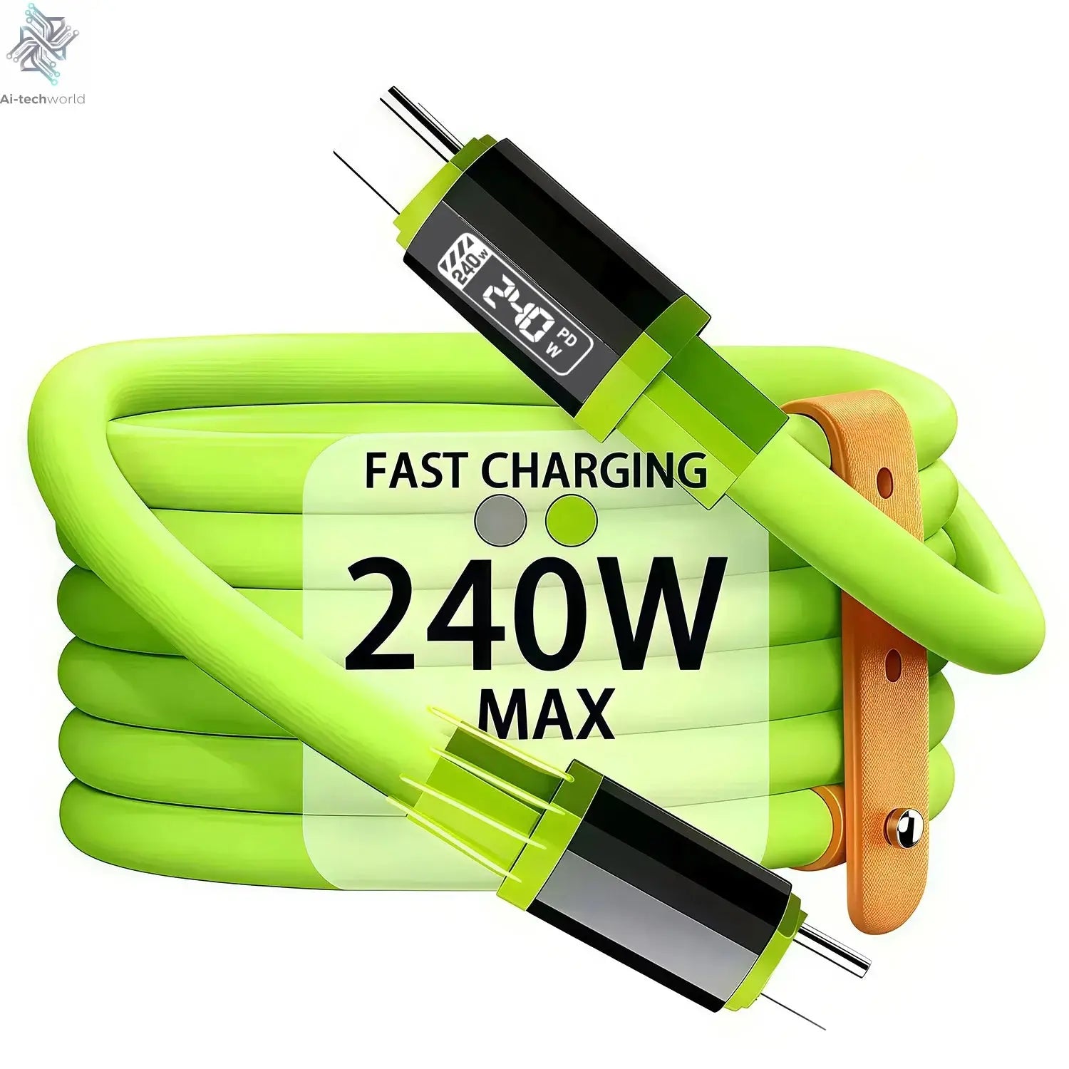 Type C Fast Charging Charger For Samsung Huawei Xiaomi Type C USB Quick Charger Cable Date Sync Nylon Braided Wire Charger Cable Ai-TechWorld 