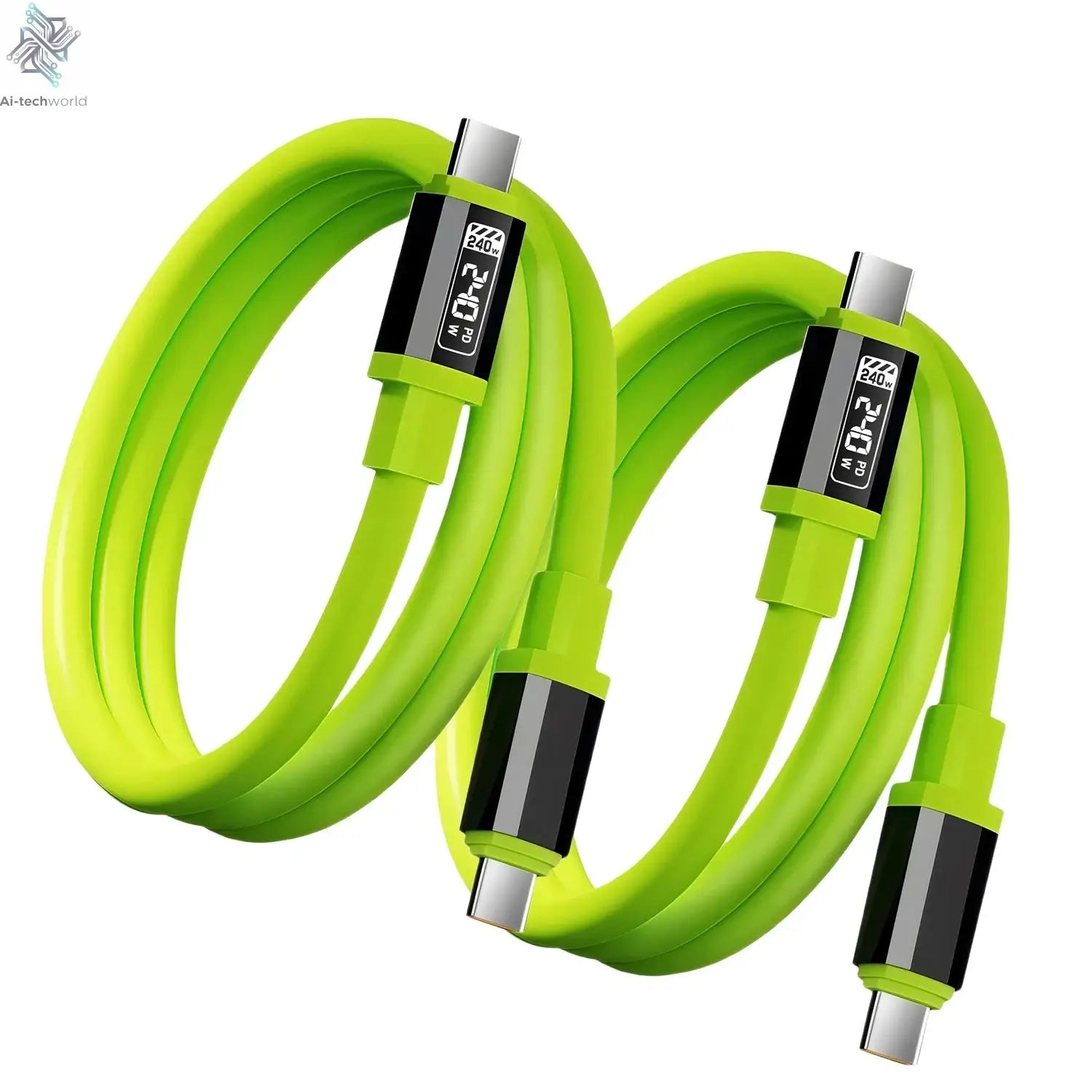 Type C Fast Charging Charger For Samsung Huawei Xiaomi Type C USB Quick Charger Cable Date Sync Nylon Braided Wire Charger Cable Ai-TechWorld 