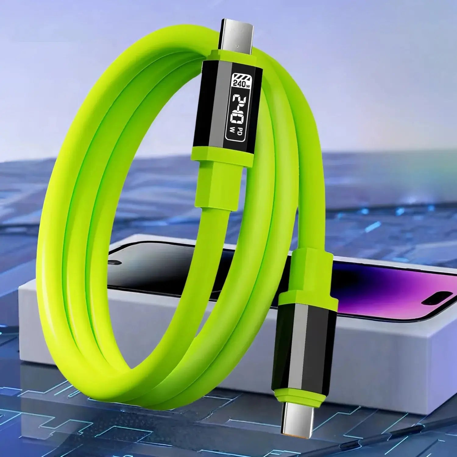 Type C Fast Charging Charger For Samsung Huawei Xiaomi Type C USB Quick Charger Cable Date Sync Nylon Braided Wire Charger Cable Ai-TechWorld 