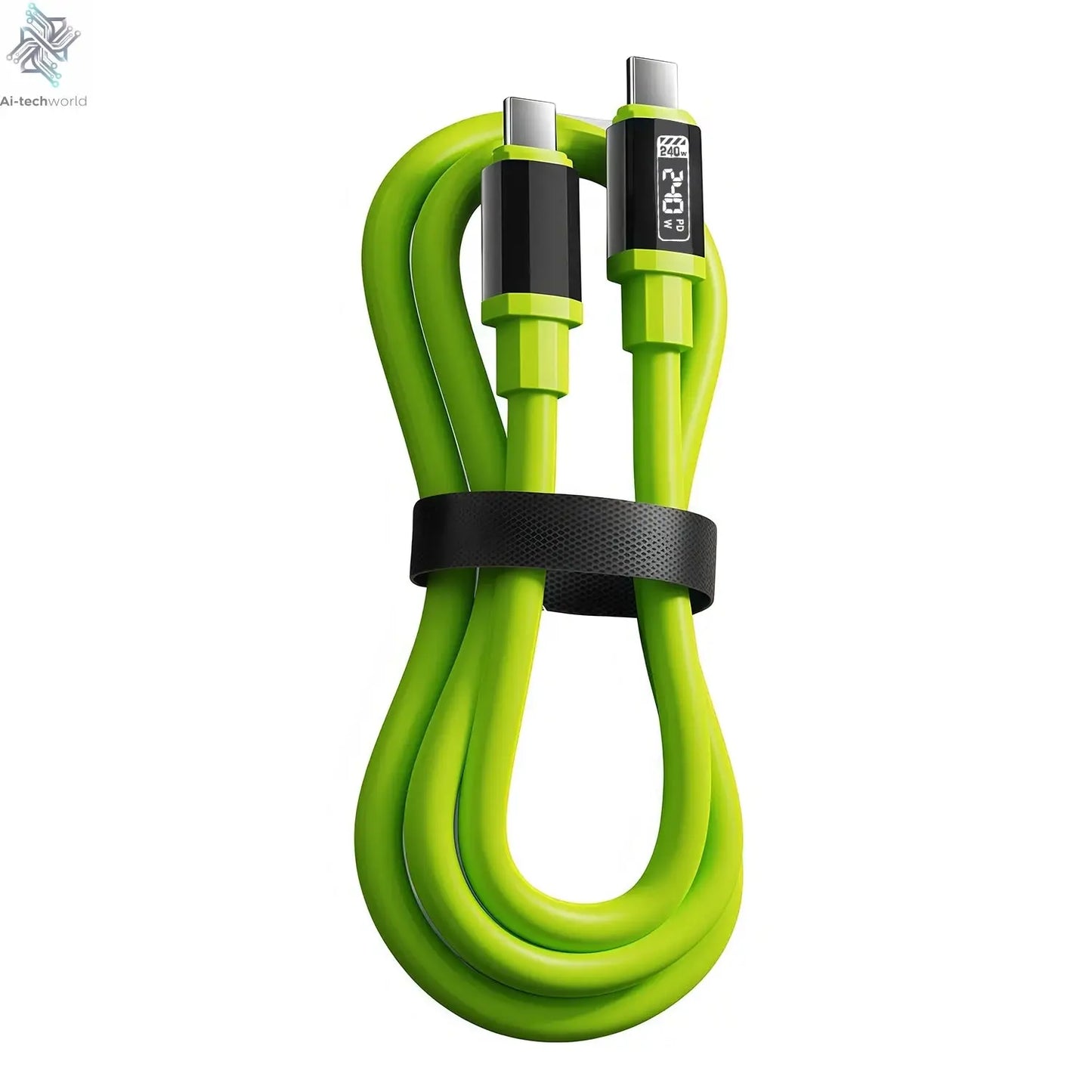 Type C Fast Charging Charger For Samsung Huawei Xiaomi Type C USB Quick Charger Cable Date Sync Nylon Braided Wire Charger Cable Ai-TechWorld 