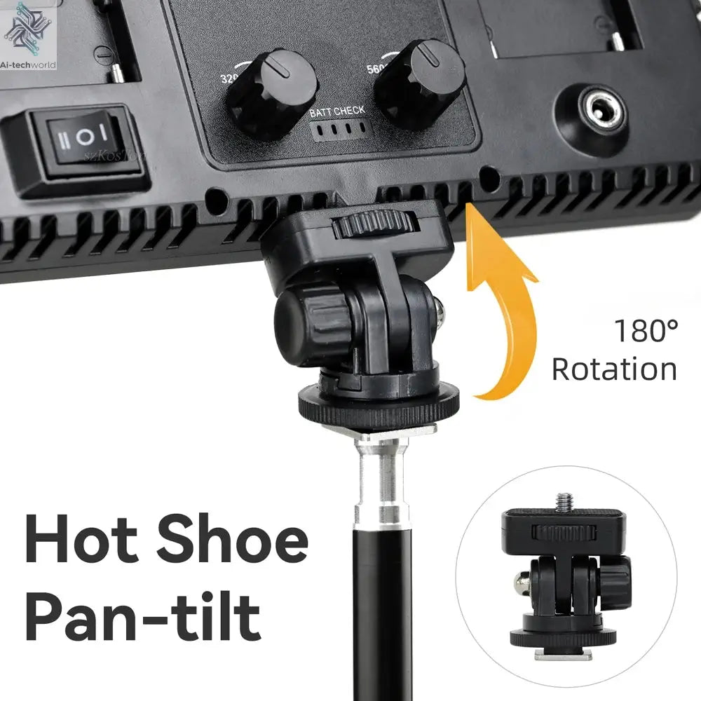 U600/U800 LED Photo Studio Light for Youbute Game Live Video Lighting Portable LED Video Recording Photography Panel Lamp Ai-TechWorld 