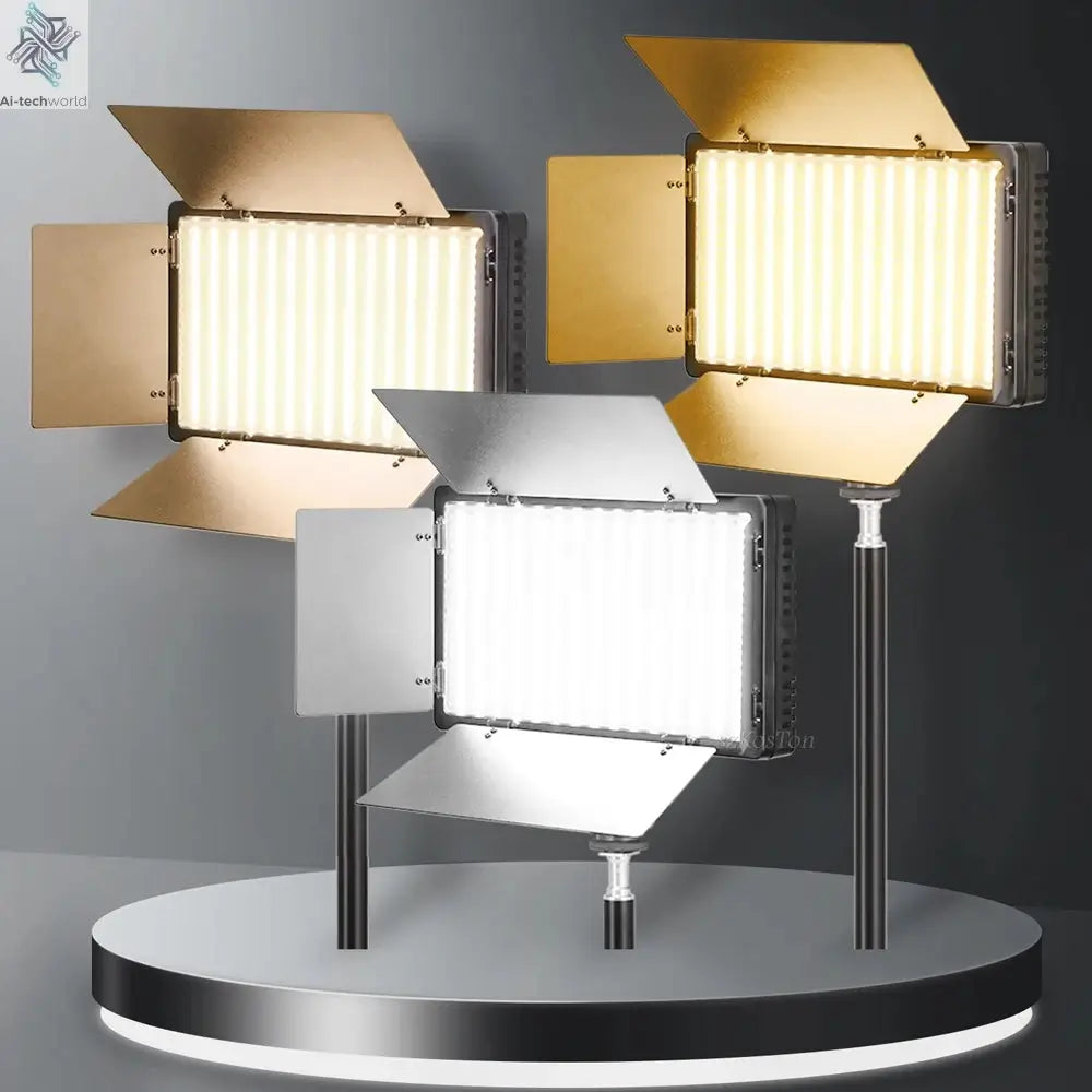 U600/U800 LED Photo Studio Light for Youbute Game Live Video Lighting Portable LED Video Recording Photography Panel Lamp Ai-TechWorld 