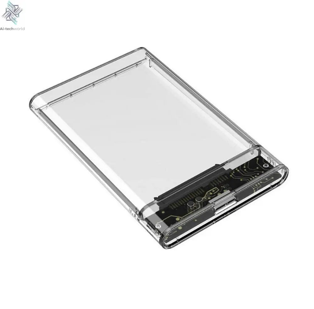 USB 3.0 HDD Enclosure 2.5inch SATA SSD Hard Drive Case with 5Gbps Transfer Speed Mobile External Housing Harddisk Boxs Cable - Ai-TechWorld