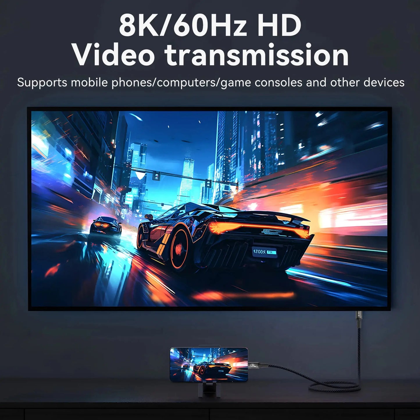 USB4 Cable 40Gbps 48V 240W For Thunderbolt 4 Type C Fast Charging Cable Thunderbolt3 USB C to C Data Transfer Cable For laptop - Ai-TechWorld