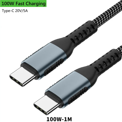 USB4 Cable 40Gbps 48V 240W For Thunderbolt 4 Type C Fast Charging Cable Thunderbolt3 USB C to C Data Transfer Cable For laptop - Ai-TechWorld