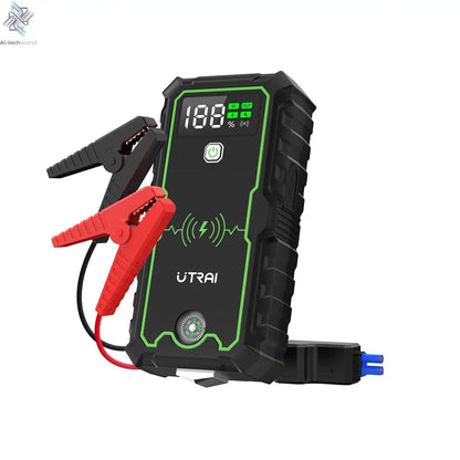 UTRAI Power Bank  2000A Jump Starter Portable Charger Car Booster 12V Auto Starting Device Emergency Car Battery Starter Ai-TechWorld 