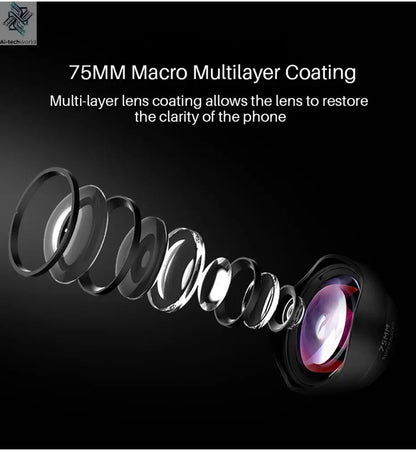 Ulanzi 17mm 10X Macro Lens Universal For iPhone 13 14 15 16 Mini Pro Max Samsung S20 S21 S22 S23 Ultra Huawei XiaoMi Phone Lens Ai-TechWorld 