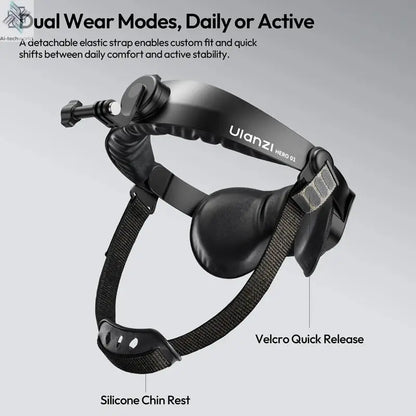 Ulanzi HERO 01 Head Strap Mount Action Camera Mount Mobile Phone Holder with 360 Rotation for Gopro DJI Action Cycling Outdoor Ai-TechWorld 