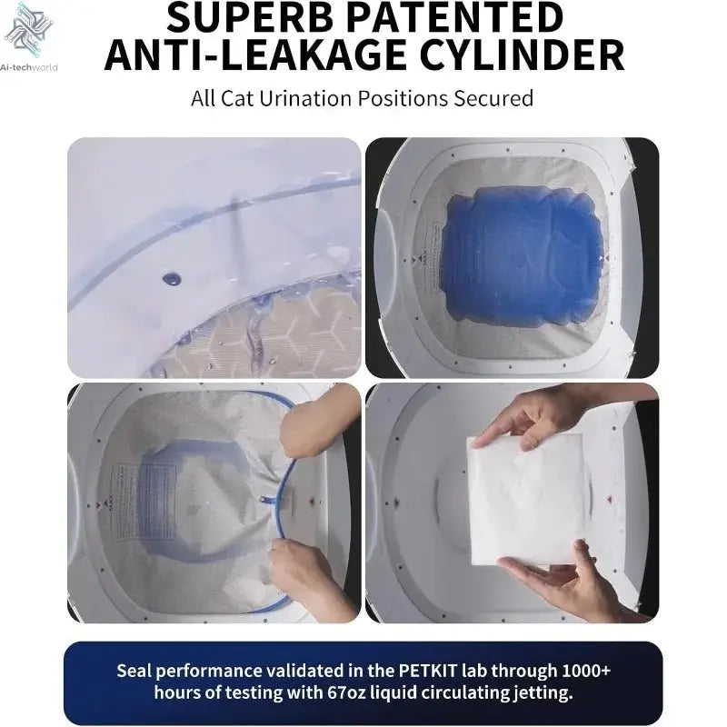 Ultra Smart Self - Cleaning Cat Litter Box with AI Camera, App Control & Facial Recognition - Ai - TechWorld