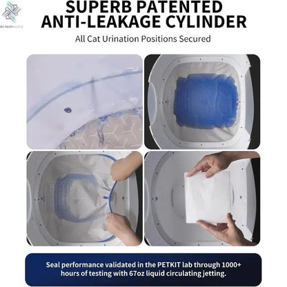 Ultra Smart Self - Cleaning Cat Litter Box with AI Camera, App Control & Facial Recognition - Ai - TechWorld