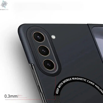 Ultra Thin Skin Feel Case for Samsung Galaxy Z Fold 3 4 5 6 7 Fold5 for Magsafe Magnetic Wireless Charging Fold6 Fold4 Cover Ai-TechWorld 