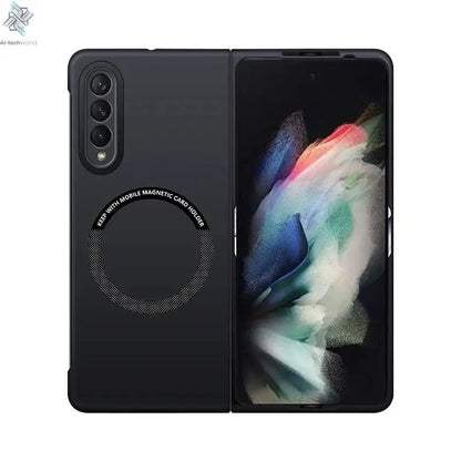 Ultra Thin Skin Feel Case for Samsung Galaxy Z Fold 3 4 5 6 7 Fold5 for Magsafe Magnetic Wireless Charging Fold6 Fold4 Cover Ai-TechWorld 