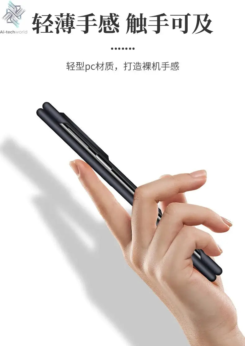 Ultra Thin Skin Feel Case for Samsung Galaxy Z Fold 3 4 5 6 7 Fold5 for Magsafe Magnetic Wireless Charging Fold6 Fold4 Cover Ai-TechWorld 