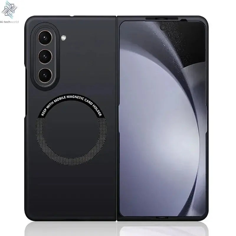 Ultra Thin Skin Feel Case for Samsung Galaxy Z Fold 3 4 5 6 7 Fold5 for Magsafe Magnetic Wireless Charging Fold6 Fold4 Cover Ai-TechWorld 