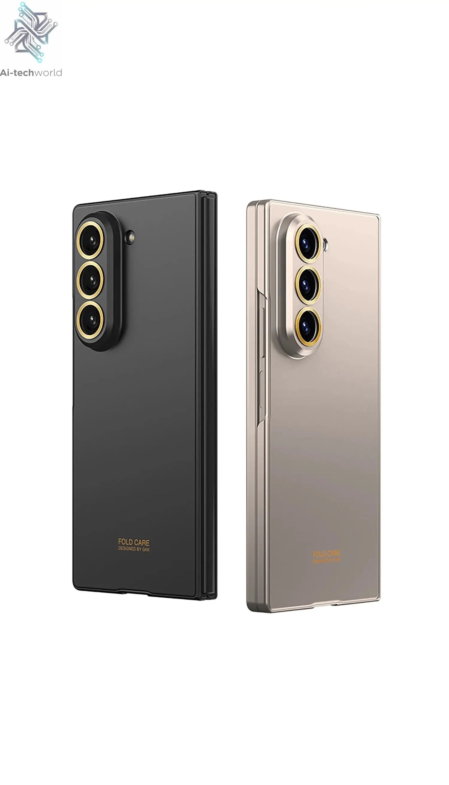 Ultra-thin Anti-scratch Plastic Case For Samsung Galaxy Z Fold 7 6 Screen Glass Restored Thickness Cover For Galaxy Z Fold7 Case Ai-TechWorld 