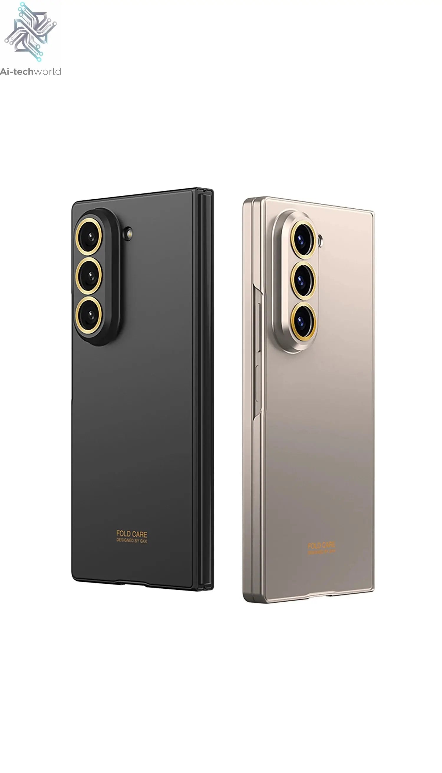 Ultra-thin Anti-scratch Plastic Case For Samsung Galaxy Z Fold 7 6 Screen Glass Restored Thickness Cover For Galaxy Z Fold7 Case Ai-TechWorld 