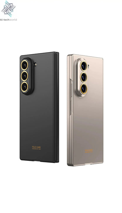 Ultra-thin Anti-scratch Plastic Case For Samsung Galaxy Z Fold 7 6 Screen Glass Restored Thickness Cover For Galaxy Z Fold7 Case Ai-TechWorld 