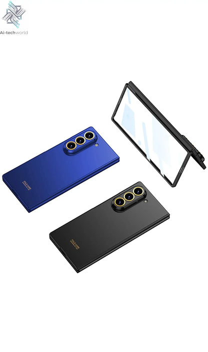 Ultra-thin Anti-scratch Plastic Case For Samsung Galaxy Z Fold 7 6 Screen Glass Restored Thickness Cover For Galaxy Z Fold7 Case Ai-TechWorld 