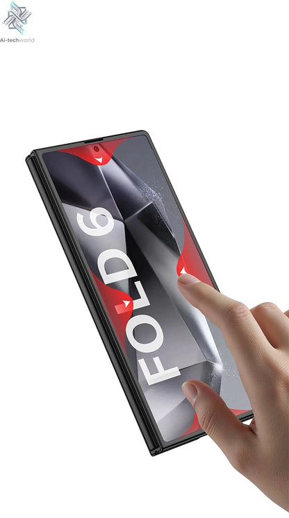 Ultra-thin Anti-scratch Plastic Case For Samsung Galaxy Z Fold 7 6 Screen Glass Restored Thickness Cover For Galaxy Z Fold7 Case Ai-TechWorld 