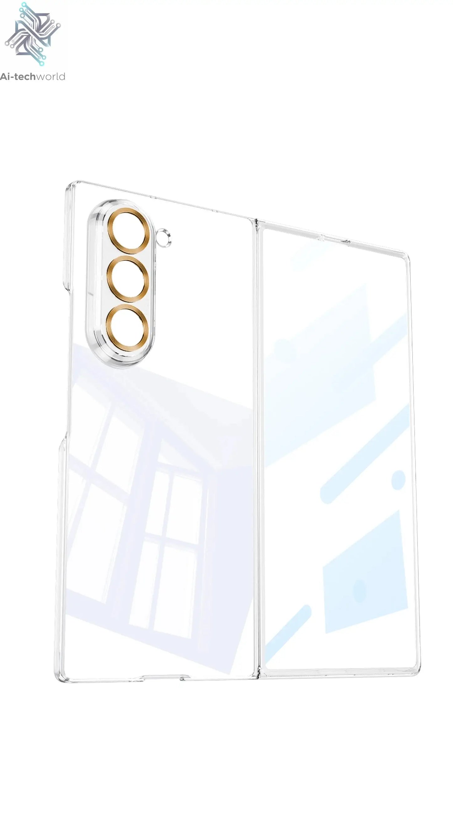 Ultra-thin Anti-scratch Plastic Case For Samsung Galaxy Z Fold 7 6 Screen Glass Restored Thickness Cover For Galaxy Z Fold7 Case Ai-TechWorld 