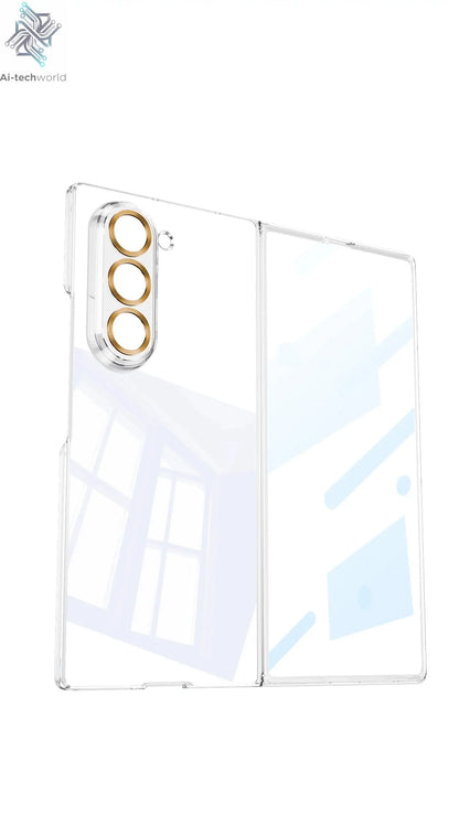 Ultra-thin Anti-scratch Plastic Case For Samsung Galaxy Z Fold 7 6 Screen Glass Restored Thickness Cover For Galaxy Z Fold7 Case Ai-TechWorld 