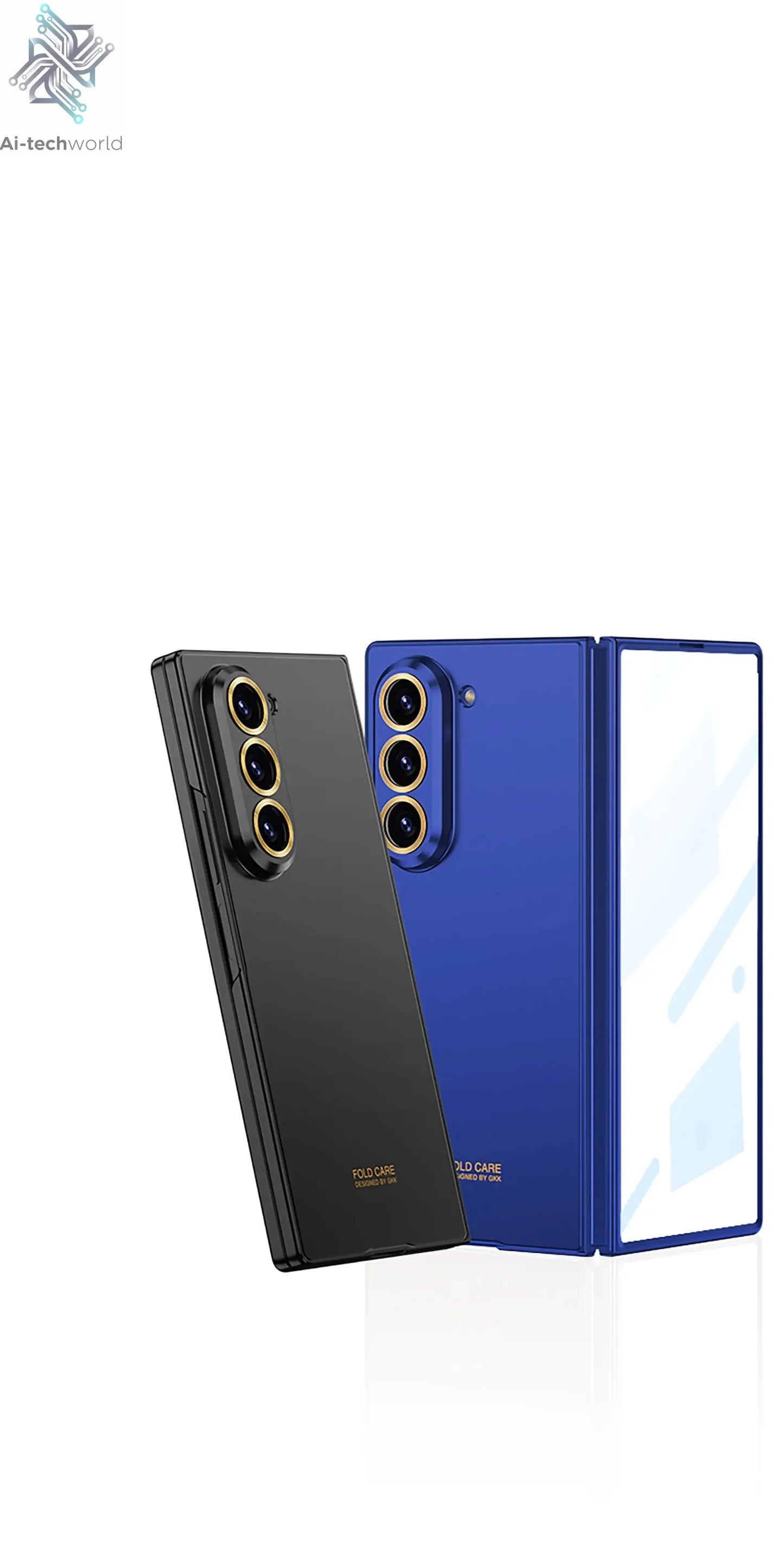 Ultra-thin Anti-scratch Plastic Case For Samsung Galaxy Z Fold 7 6 Screen Glass Restored Thickness Cover For Galaxy Z Fold7 Case Ai-TechWorld 