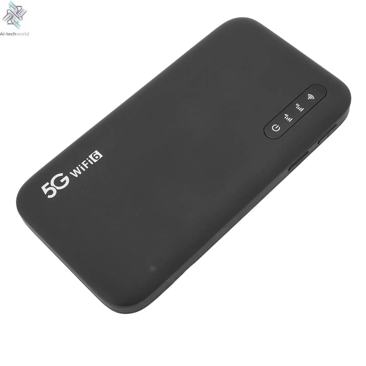 Universal 5G Mobile Hotspot WiFi 6 Portable Router with SIM Card Slot for Home and Travel Use Support 16 Devices 6100mAh Battery Ai-TechWorld 