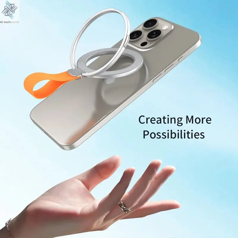 Universal Magnetic Phone Stand Grip Finger Ring Holder for iPhone Samsung Ai-TechWorld