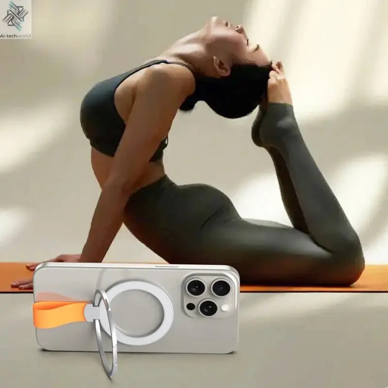 Universal Magnetic Phone Stand Grip Finger Ring Holder for iPhone Samsung Ai-TechWorld