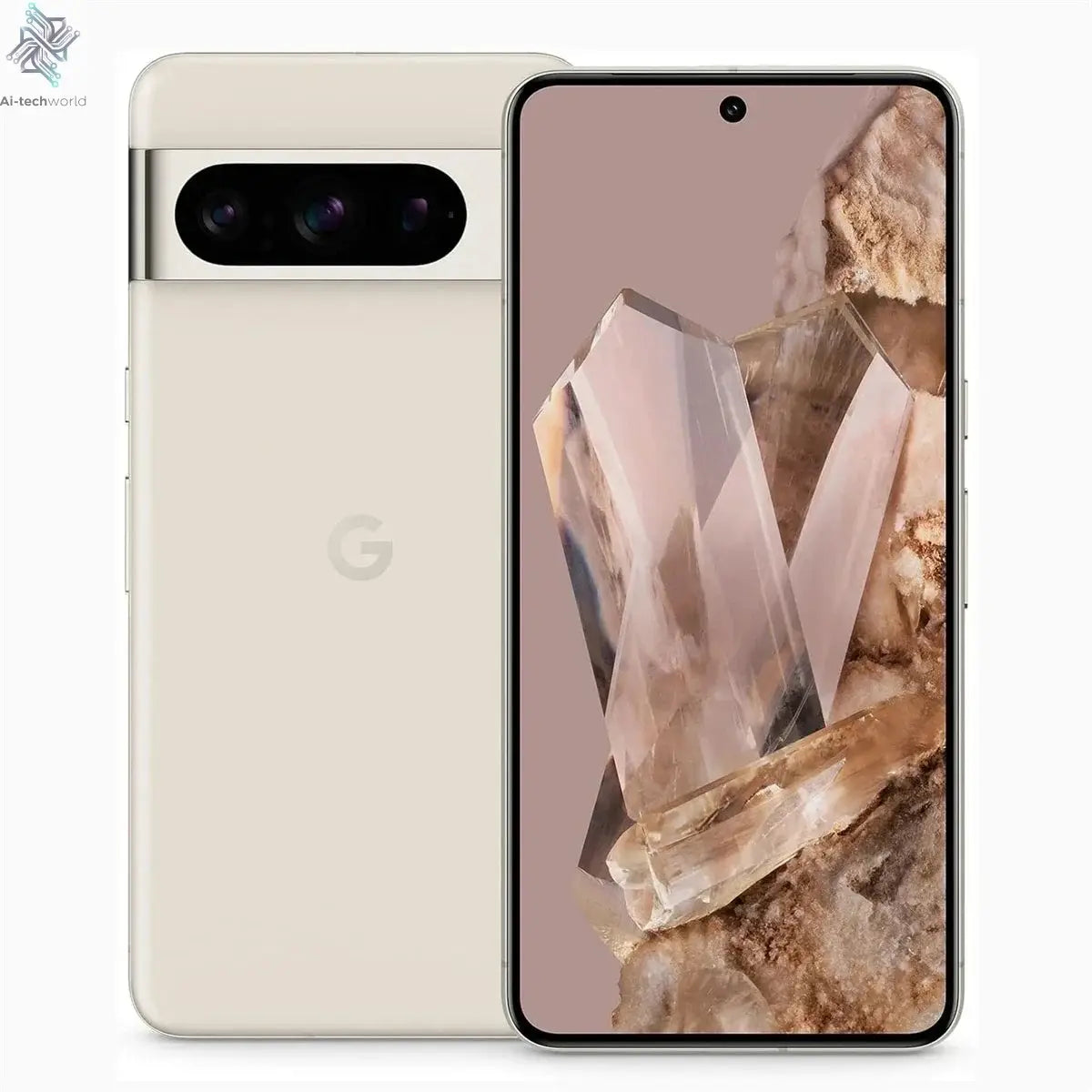 Unlocked Original Google Pixel 8 Pro 12G+128GB 5G 8pro Mobile Phone 6.7" Google Tensor G3 50MP&Dual 48MP Triple e-Sim Celphone Ai-TechWorld 
