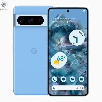 Unlocked Original Google Pixel 8 Pro 12G+128GB 5G 8pro Mobile Phone 6.7" Google Tensor G3 50MP&Dual 48MP Triple e-Sim Celphone Ai-TechWorld 