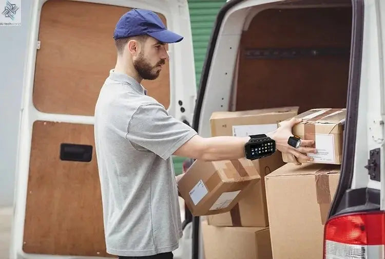 Urovo U2: Android 10 2GB RAM/16GB ROM Wearable Smart Computer with Quad-core 1.2GHz Ai-TechWorld 