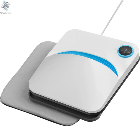 VEVOR 9x9/12x10 in Portable Heat Press Machine DIY Shirt Printing Multifunctional Sublimation Transfer for HTV Vinyl T-shirt Bag - Ai - TechWorld