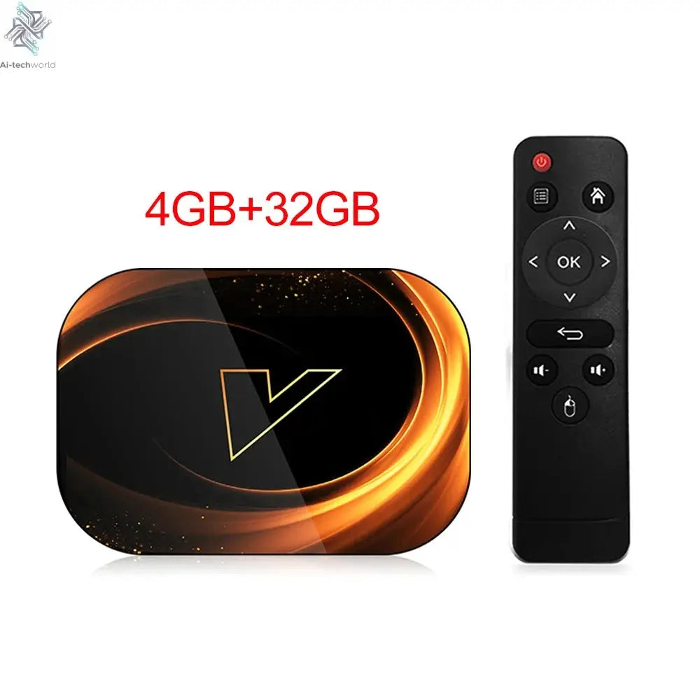 VONTAR X3 4GB 32GB 8K TV BOX Android 9 Smart Android TVBOX 9.0 Amlogic S905X3 Wifi 1080P BT 4K Set Top Box media player Ai-TechWorld 