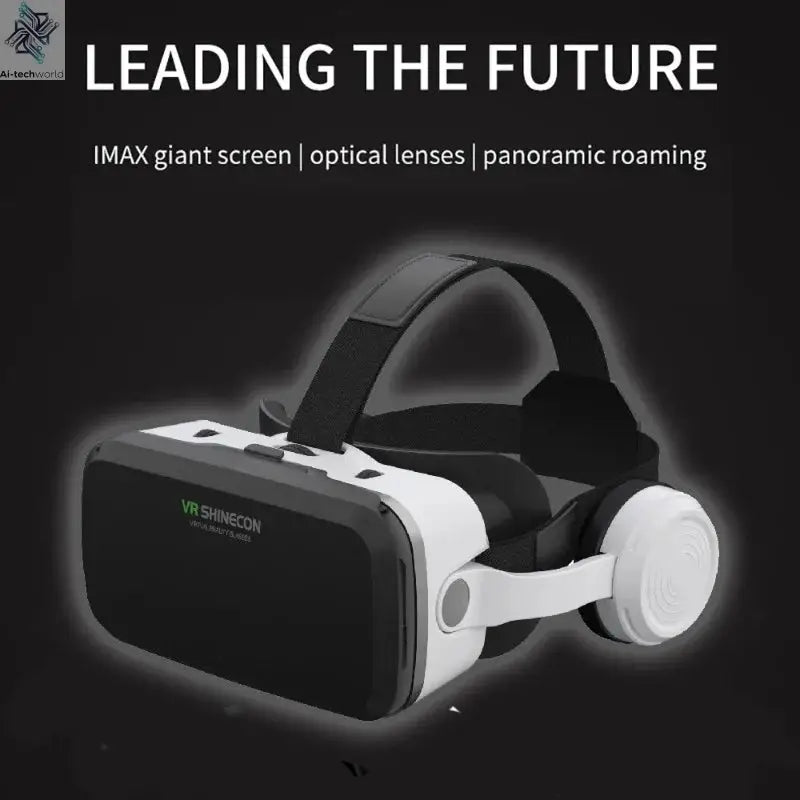 VR Shinecon Virtual Reality Casque Helmet 3D Glasses For Smartphone Smart Phone Headset Goggles Binoculars Video Game Wirth Lens Ai-TechWorld 
