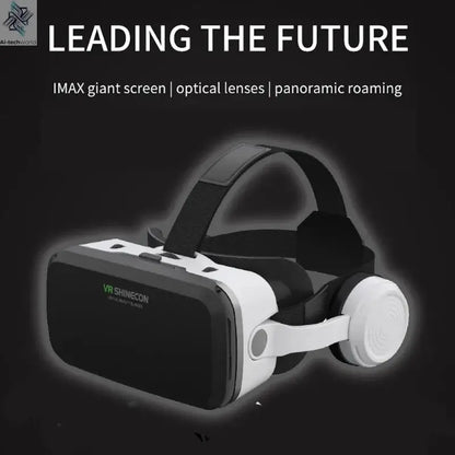 VR Shinecon Virtual Reality Casque Helmet 3D Glasses For Smartphone Smart Phone Headset Goggles Binoculars Video Game Wirth Lens Ai-TechWorld 