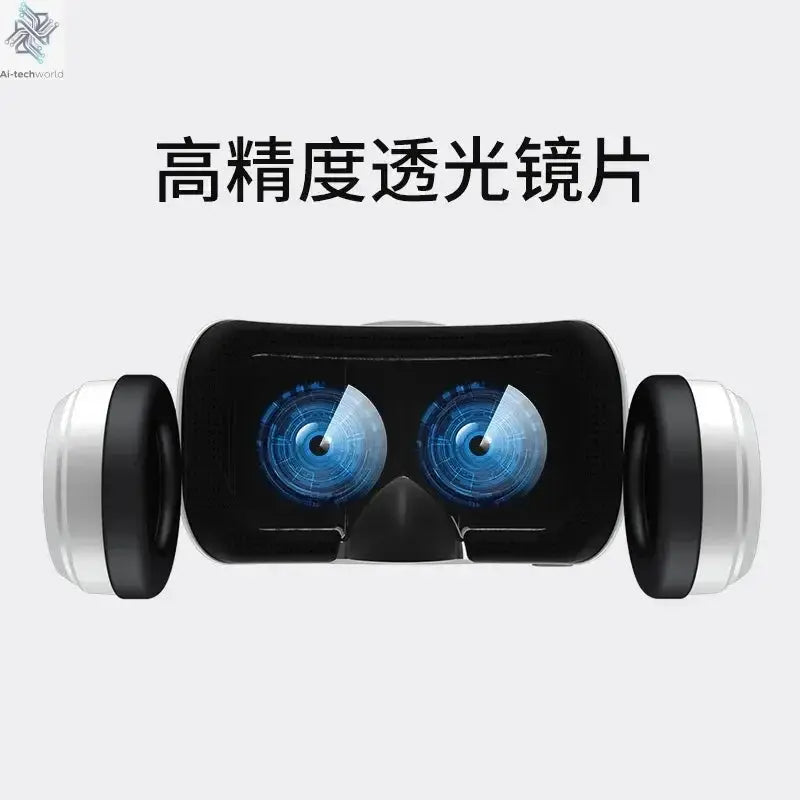 VR Shinecon Virtual Reality Casque Helmet 3D Glasses For Smartphone Smart Phone Headset Goggles Binoculars Video Game Wirth Lens Ai-TechWorld 