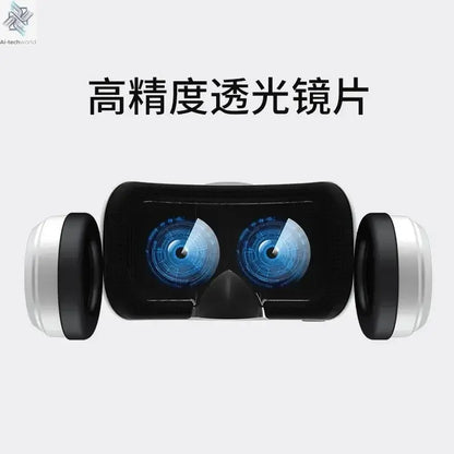VR Shinecon Virtual Reality Casque Helmet 3D Glasses For Smartphone Smart Phone Headset Goggles Binoculars Video Game Wirth Lens Ai-TechWorld 