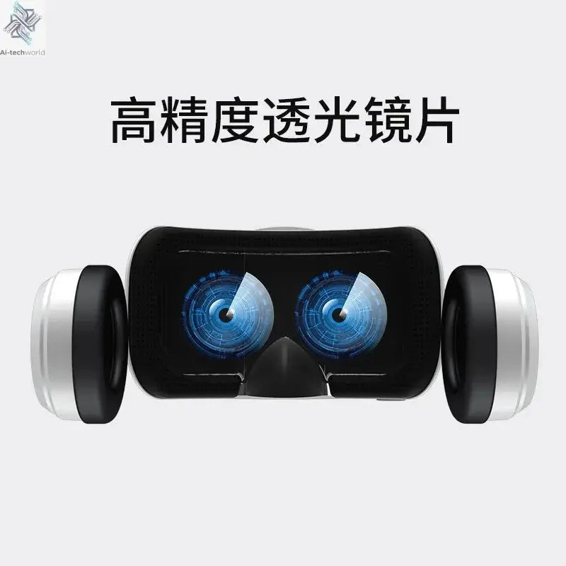 VR Shinecon Virtual Reality Casque Helmet 3D Glasses For Smartphone Smart Phone Headset Goggles Binoculars Video Game Wirth Lens Ai-TechWorld 