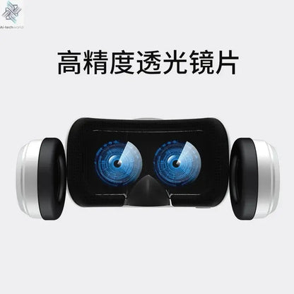 VR Shinecon Virtual Reality Casque Helmet 3D Glasses For Smartphone Smart Phone Headset Goggles Binoculars Video Game Wirth Lens Ai-TechWorld 