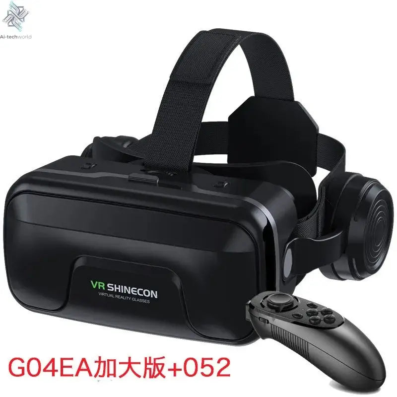 VR Shinecon Virtual Reality Casque Helmet 3D Glasses For Smartphone Smart Phone Headset Goggles Binoculars Video Game Wirth Lens Ai-TechWorld 