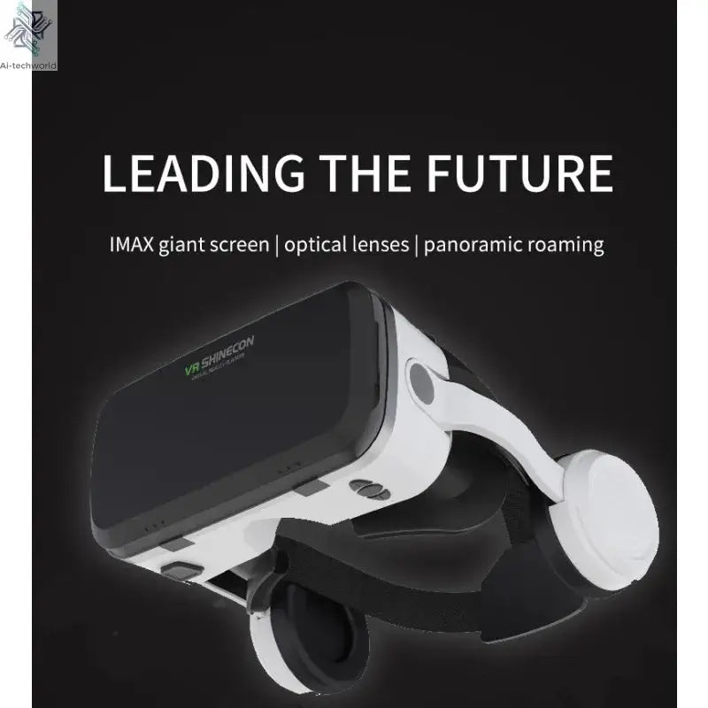 VR Shinecon Virtual Reality Casque Helmet 3D Glasses For Smartphone Smart Phone Headset Goggles Binoculars Video Game Wirth Lens Ai-TechWorld 
