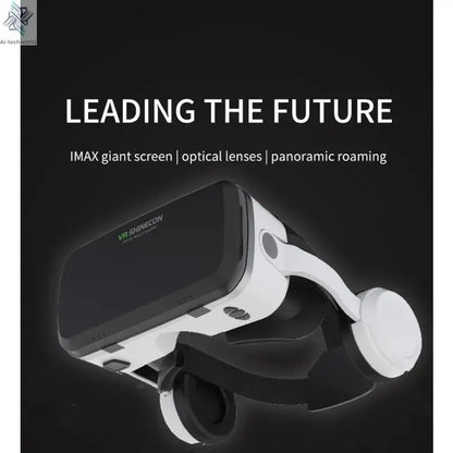 VR Shinecon Virtual Reality Casque Helmet 3D Glasses For Smartphone Smart Phone Headset Goggles Binoculars Video Game Wirth Lens Ai-TechWorld 