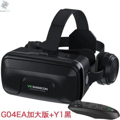 VR Shinecon Virtual Reality Casque Helmet 3D Glasses For Smartphone Smart Phone Headset Goggles Binoculars Video Game Wirth Lens Ai-TechWorld 
