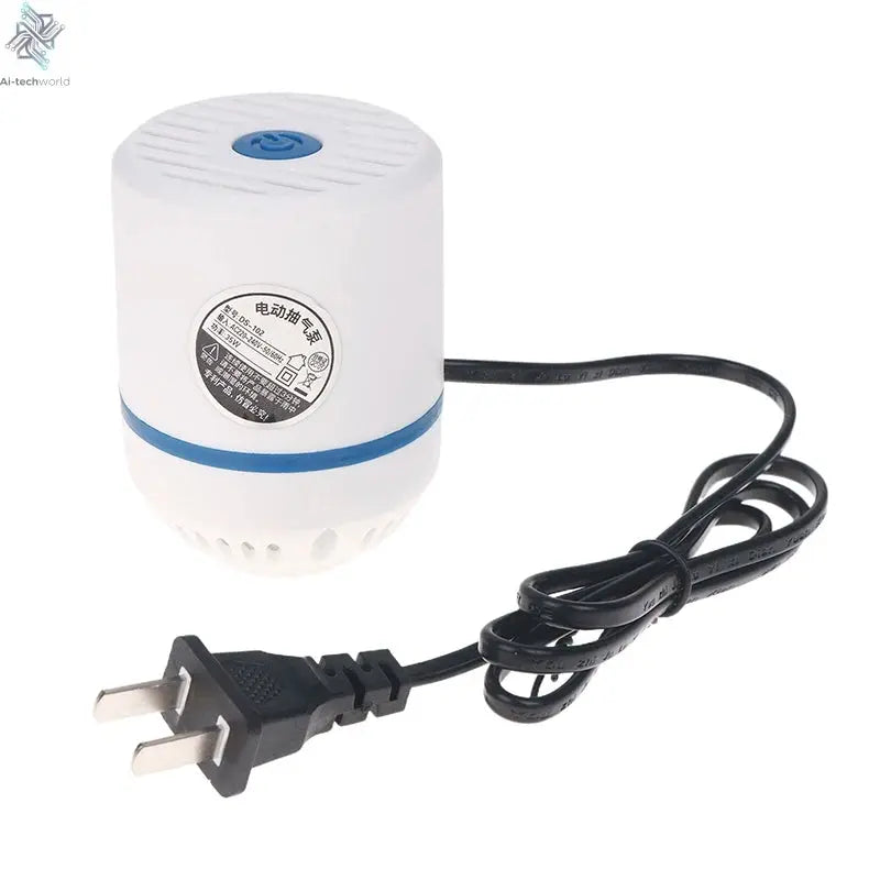 Vacuum Compression Bag Electric Pump Suction Pump Mini Vacuum Sealer Machine Space Saver for Clothes Food Organizer Ai-TechWorld 